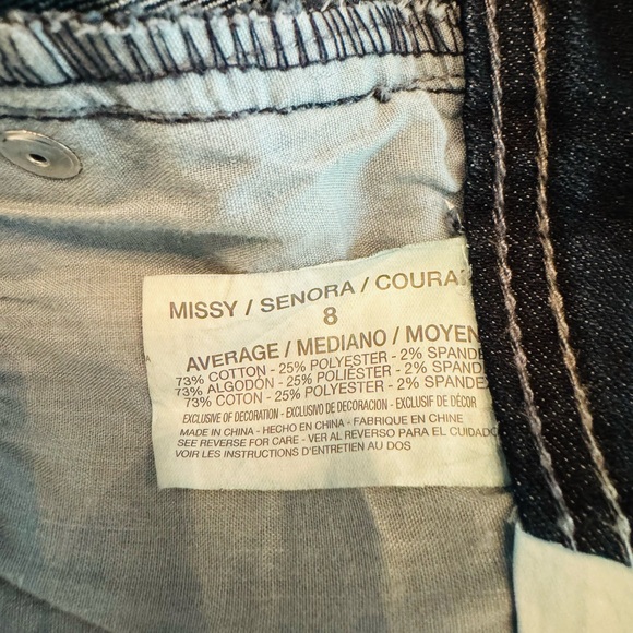 Jeans by Nine West, EUC, Size 8 - Picture 7 of 12